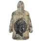 Anuket Kid Wearable Blanket Hoodie Egyptian Queen of the Cataracts Ankh Symbol