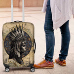 Anuket Luggage Cover Egyptian Queen of the Cataracts Ankh Symbol
