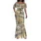 Anuket Mermaid Dress Egyptian Queen of the Cataracts Ankh Symbol