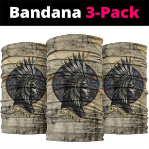 Anuket Neck Gaiter Egyptian Queen of the Cataracts Ankh Symbol