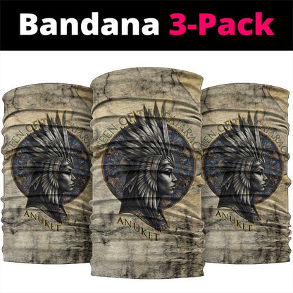 Anuket Neck Gaiter Egyptian Queen of the Cataracts Ankh Symbol
