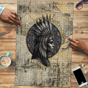 Anuket Puzzle Egyptian Queen of the Cataracts Ankh Symbol
