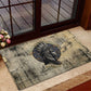 Anuket Rubber Doormat Egyptian Queen of the Cataracts Ankh Symbol