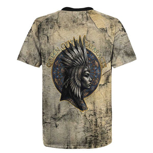 Anuket Rugby Jersey Egyptian Queen of the Cataracts Ankh Symbol