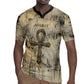 Anuket Rugby Jersey Egyptian Queen of the Cataracts Ankh Symbol