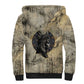 Anuket Sherpa Hoodie Egyptian Queen of the Cataracts Ankh Symbol