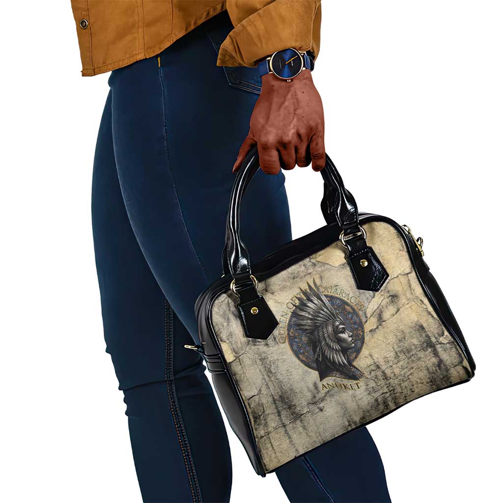 Anuket Shoulder Handbag Egyptian Queen of the Cataracts Ankh Symbol