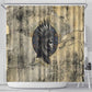 Anuket Shower Curtain Egyptian Queen of the Cataracts Ankh Symbol