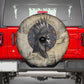 Anuket Spare Tire Cover Egyptian Queen of the Cataracts Ankh Symbol
