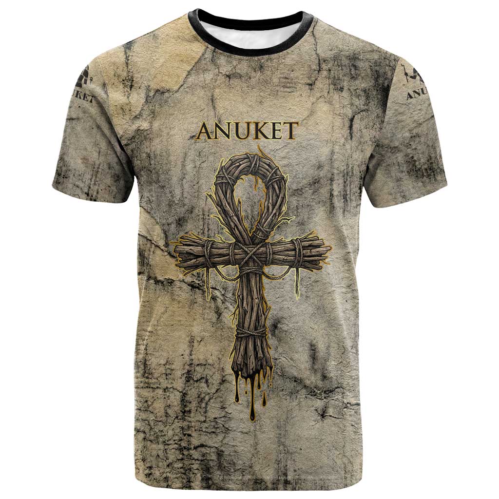Anuket T shirt Egyptian Queen of the Cataracts Ankh Symbol