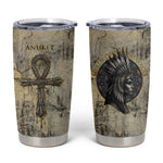 Anuket Tumbler Cup Egyptian Queen of the Cataracts Ankh Symbol