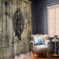 Anuket Window Curtain Egyptian Queen of the Cataracts Ankh Symbol