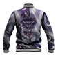 Bastet Egyptian Baseball Jacket Cat Goddess Cosmic Protector Moon Magic Night Sky