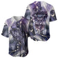 Bastet Egyptian Baseball Jersey Cat Goddess Cosmic Protector Moon Magic Night Sky
