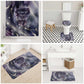 Bastet Egyptian Bathroom Set Cat Goddess Cosmic Protector Moon Magic Night Sky