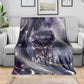 Bastet Egyptian Blanket Cat Goddess Cosmic Protector Moon Magic Night Sky