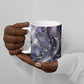 Bastet Egyptian Ceramic Mug Cat Goddess Cosmic Protector Moon Magic Night Sky