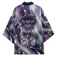 Bastet Egyptian Kimono Cat Goddess Cosmic Protector Moon Magic Night Sky