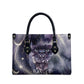 Bastet Egyptian Leather Bag Cat Goddess Cosmic Protector Moon Magic Night Sky