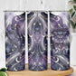 Bastet Egyptian Skinny Tumbler Cat Goddess Cosmic Protector Moon Magic Night Sky