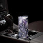 Bastet Egyptian Skinny Tumbler Cat Goddess Cosmic Protector Moon Magic Night Sky
