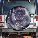 Bastet Egyptian Spare Tire Cover Cat Goddess Cosmic Protector Moon Magic Night Sky