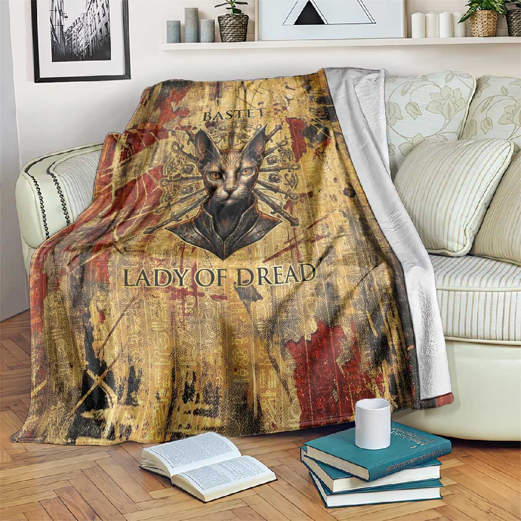 Bastet Egyptian Blanket Eye of Ra Cat Goddess Lady of Dread Ancient Power