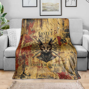 Bastet Egyptian Blanket Eye of Ra Cat Goddess Lady of Dread Ancient Power