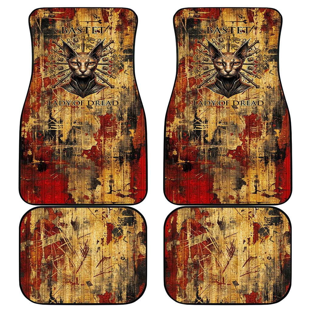 Bastet Egyptian Car Mats Eye of Ra Cat Goddess Lady of Dread Ancient Power