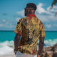 Bastet Egyptian Hawaiian Shirt Eye of Ra Cat Goddess Lady of Dread Ancient Power