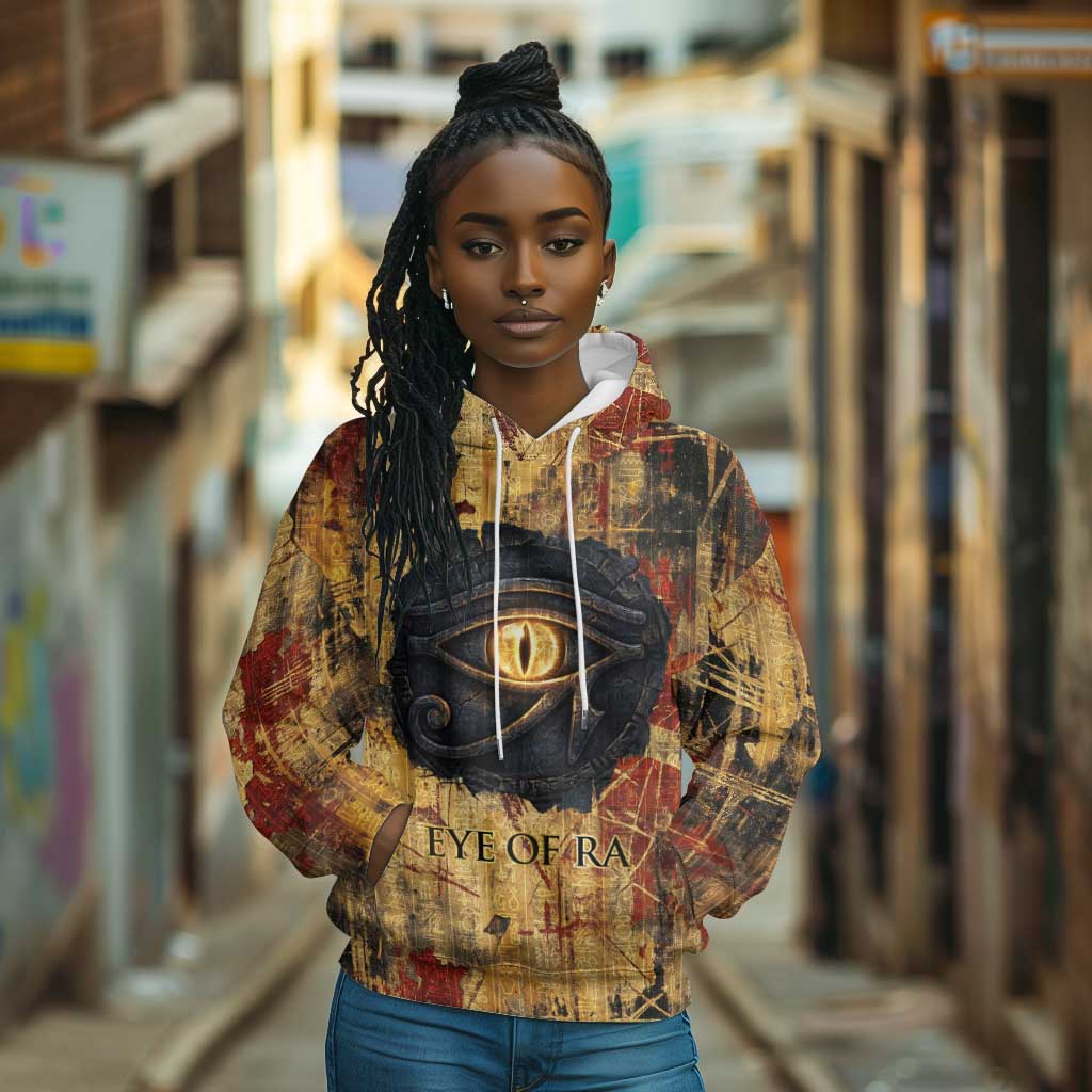 Bastet Egyptian Hoodie Eye of Ra Cat Goddess Lady of Dread Ancient Power