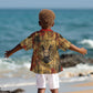 Bastet Egyptian Kid Hawaiian Shirt Eye of Ra Cat Goddess Lady of Dread Ancient Power