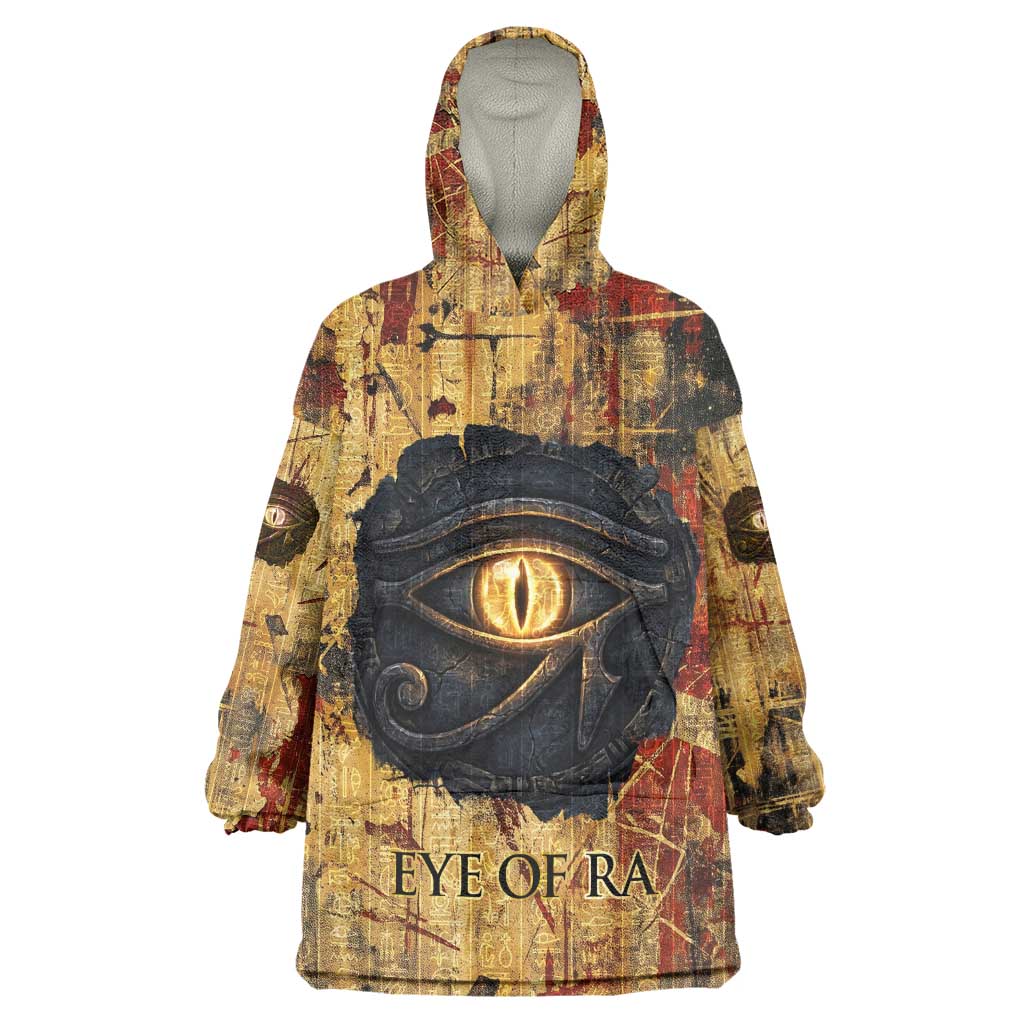 Bastet Egyptian Kid Wearable Blanket Hoodie Eye of Ra Cat Goddess Lady of Dread Ancient Power