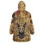 Bastet Egyptian Kid Wearable Blanket Hoodie Eye of Ra Cat Goddess Lady of Dread Ancient Power