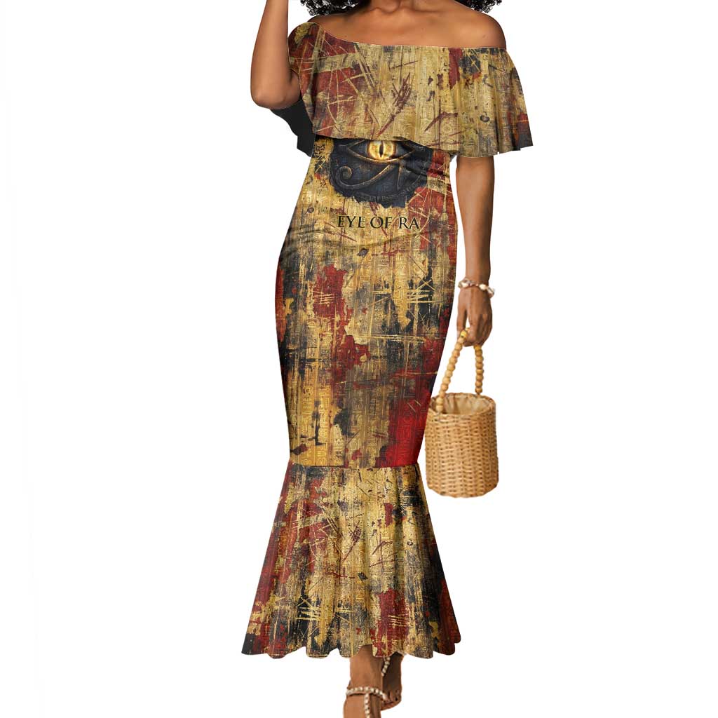 Bastet Egyptian Mermaid Dress Eye of Ra Cat Goddess Lady of Dread Ancient Power