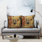 Bastet Egyptian Pillow Cover Eye of Ra Cat Goddess Lady of Dread Ancient Power