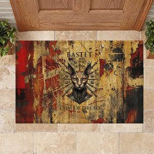 Bastet Egyptian Rubber Doormat Eye of Ra Cat Goddess Lady of Dread Ancient Power