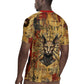 Bastet Egyptian Rugby Jersey Eye of Ra Cat Goddess Lady of Dread Ancient Power