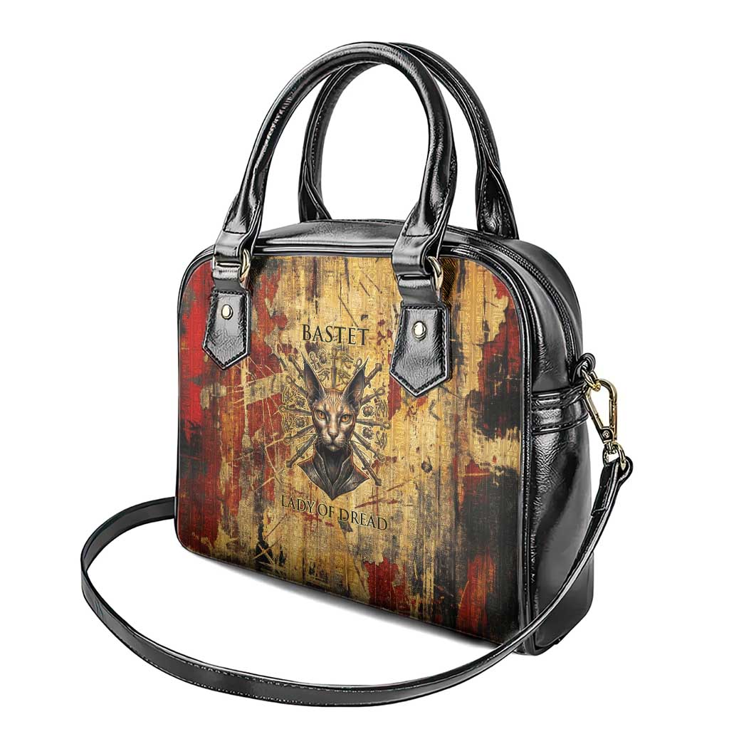 Bastet Egyptian Shoulder Handbag Eye of Ra Cat Goddess Lady of Dread Ancient Power