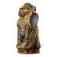 Bastet Egyptian Sleeveless Hoodie Eye of Ra Cat Goddess Lady of Dread Ancient Power