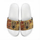 Bastet Egyptian Slide Sandals Eye of Ra Cat Goddess Lady of Dread Ancient Power
