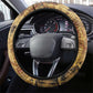 Bastet Egyptian Steering Wheel Cover Eye of Ra Cat Goddess Lady of Dread Ancient Power