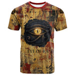 Bastet Egyptian T shirt Eye of Ra Cat Goddess Lady of Dread Ancient Power