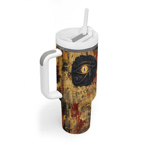 Bastet Egyptian Tumbler With Handle Eye of Ra Cat Goddess Lady of Dread Ancient Power