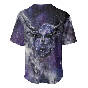 Bat Egyptian Baseball Jersey Cow Goddess Celestial Face Horn Ring Gem Cosmic Starry Sky