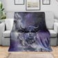 Bat Egyptian Blanket Cow Goddess Celestial Face Horn Ring Gem Cosmic Starry Sky