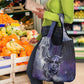Bat Egyptian Grocery Bag Cow Goddess Celestial Face Horn Ring Gem Cosmic Starry Sky