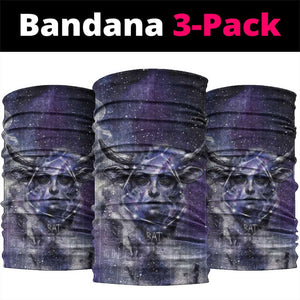 Bat Egyptian Neck Gaiter Cow Goddess Celestial Face Horn Ring Gem Cosmic Starry Sky