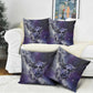 Bat Egyptian Pillow Cover Cow Goddess Celestial Face Horn Ring Gem Cosmic Starry Sky