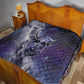Bat Egyptian Quilt Cow Goddess Celestial Face Horn Ring Gem Cosmic Starry Sky